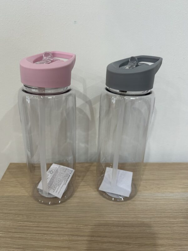 Bottle with Personalised Vinyl Label